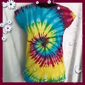 Exist Tie Dye Cotton Short Sleeve Tee